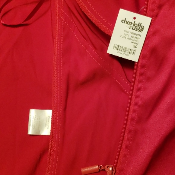 Red Bustier/tags attached.  Never worn. - Picture 3 of 5